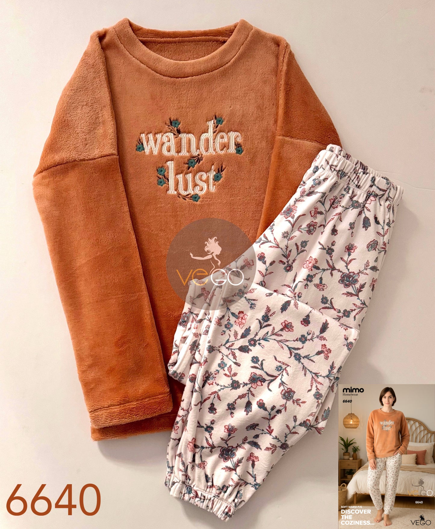 Winter women pajama mimo 6640