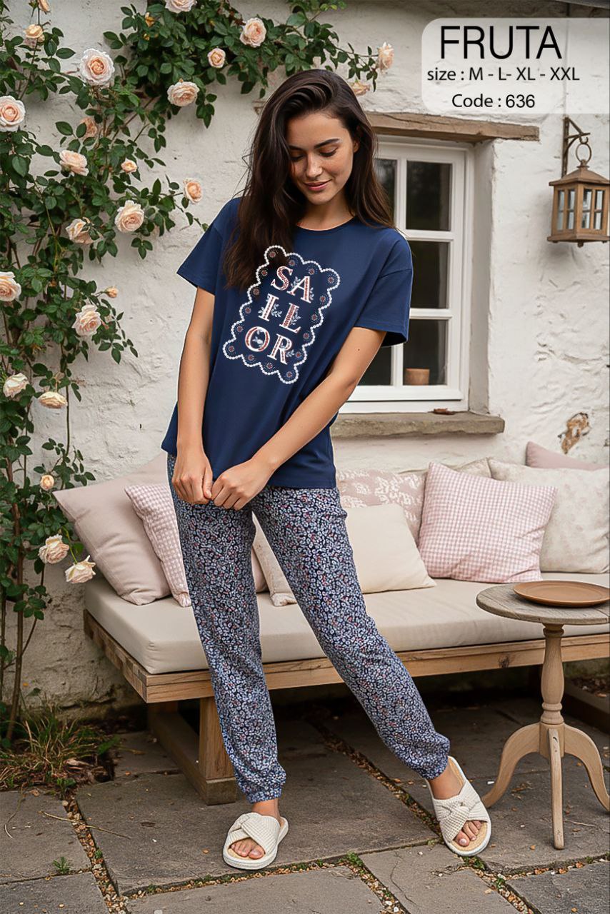 Summer women pajama fruta pant 636-936