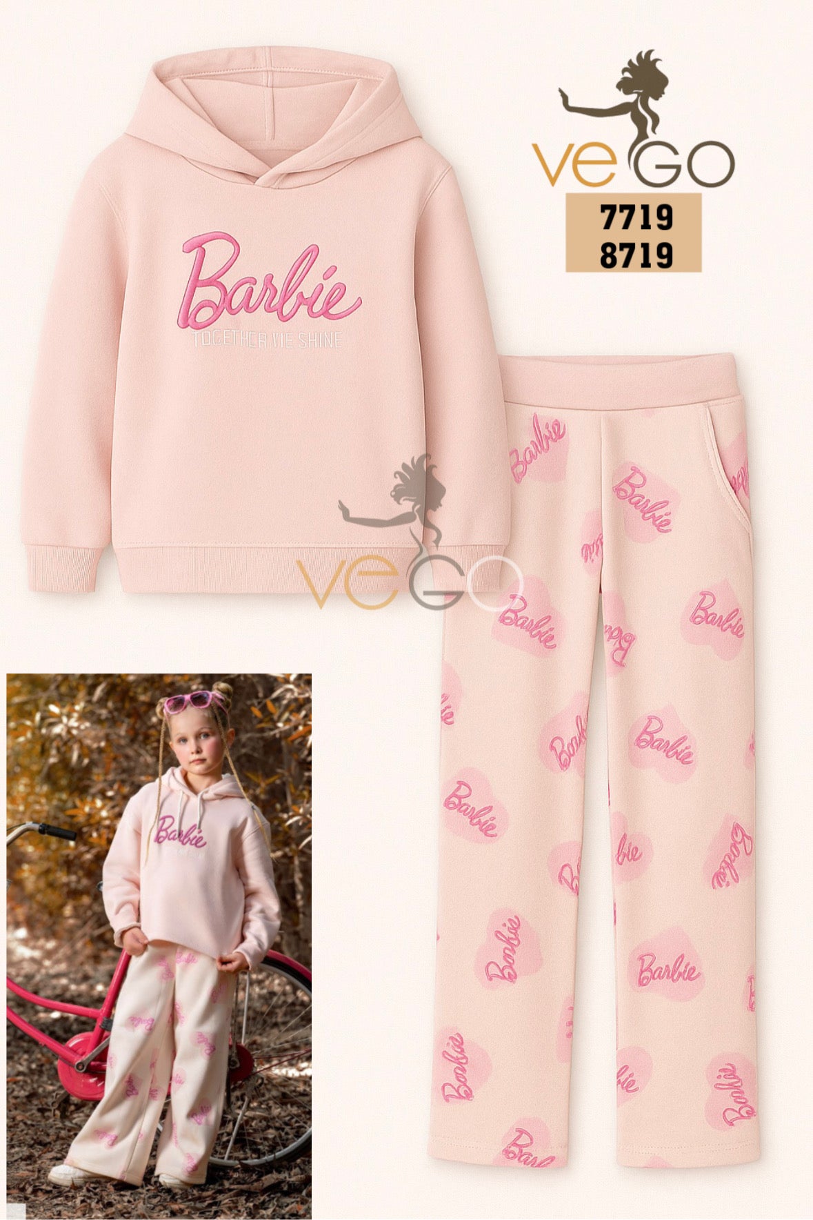 Winter girl pajama yaya 6719-7719