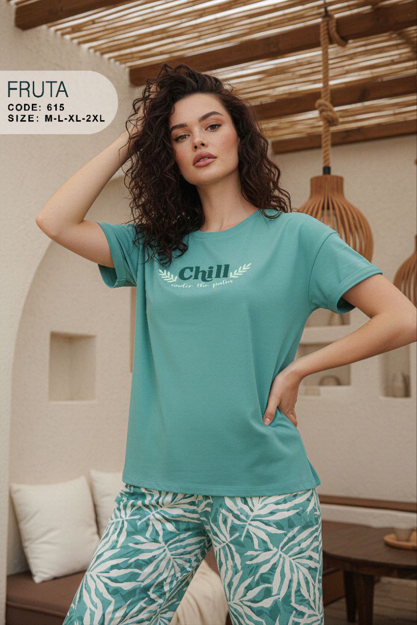 Summer women pajama fruta pant 615