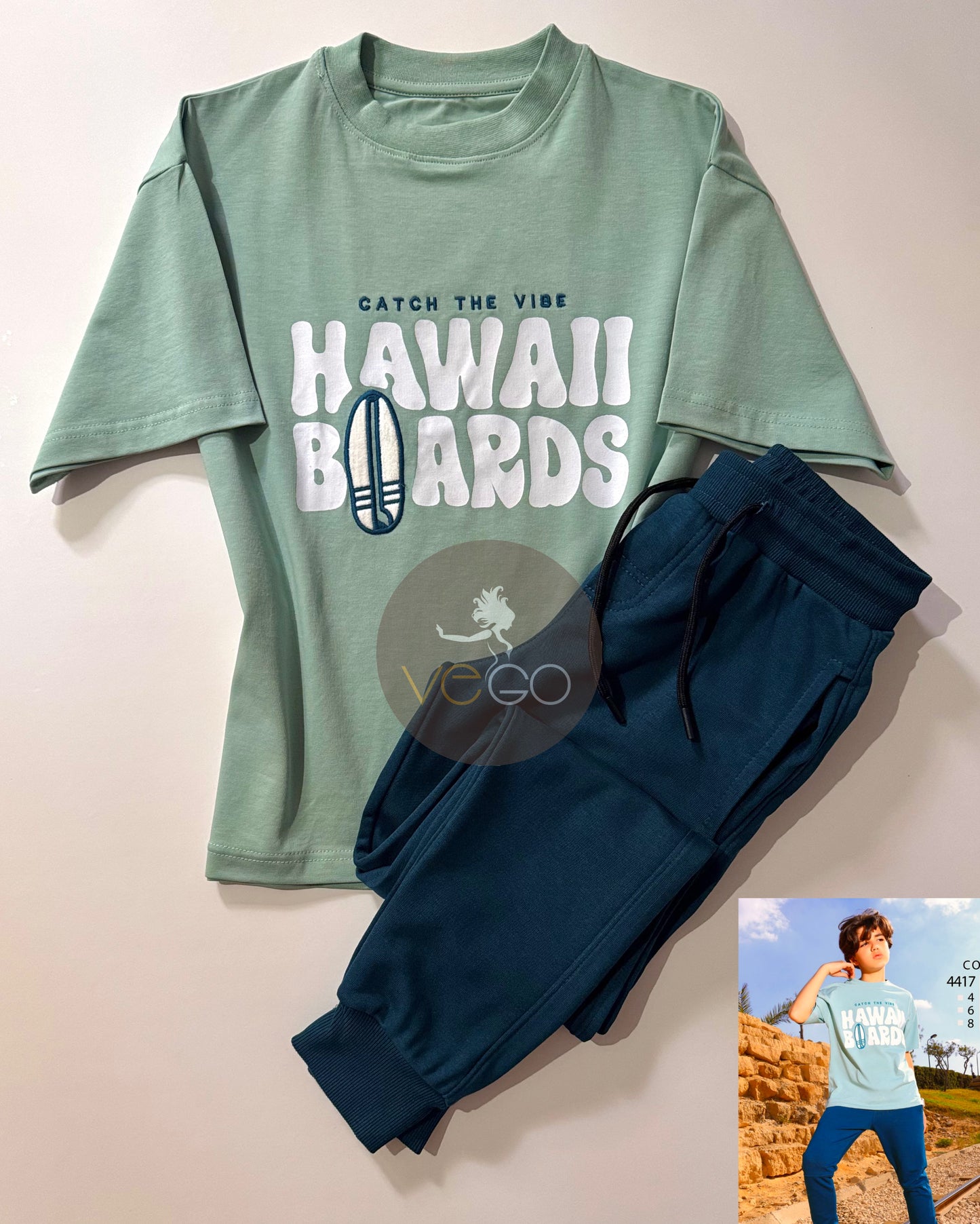 Summer boy pajama يايا