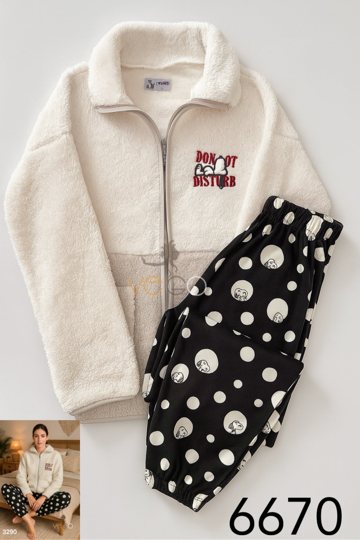 Winter women pajama mimo 6670