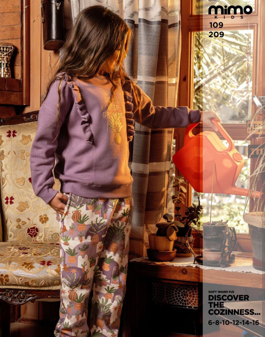 Winter girl pajama mimo 109-209