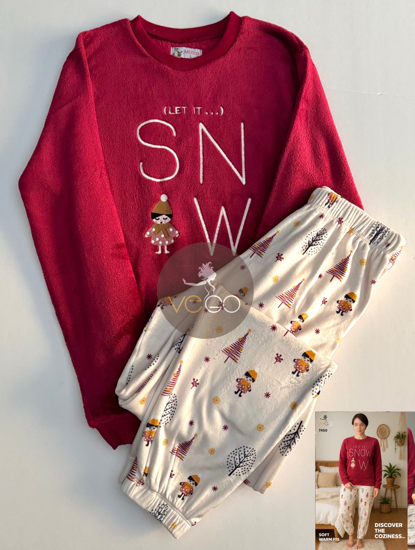 Winter women pajama mimo 6350