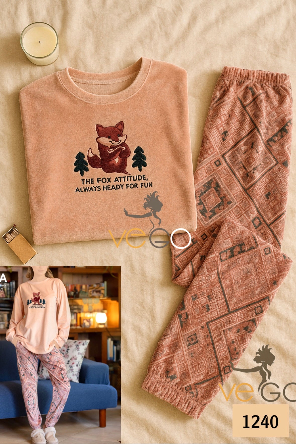 Winter women pajama yaya 1240