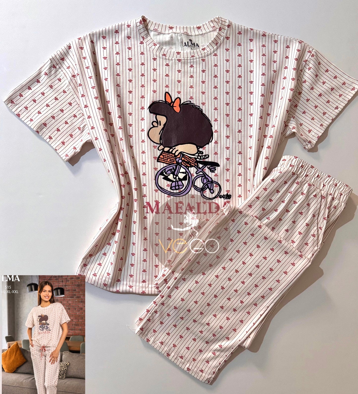 Summer women pajama alma pant