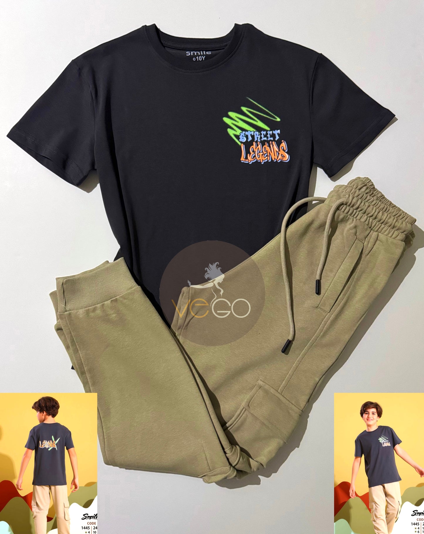Summer boy pajama سمايل