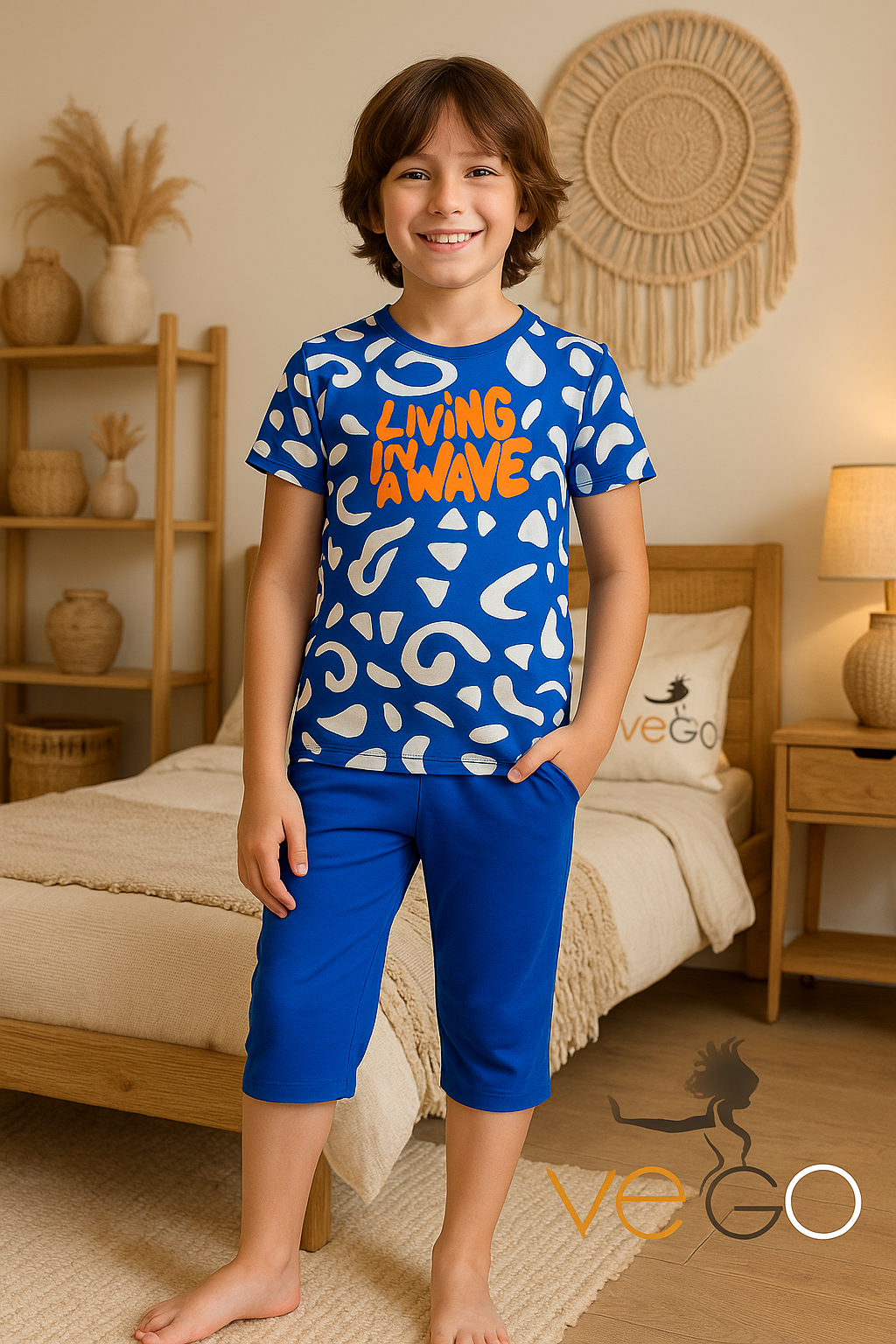 Summer boy pajama موانا