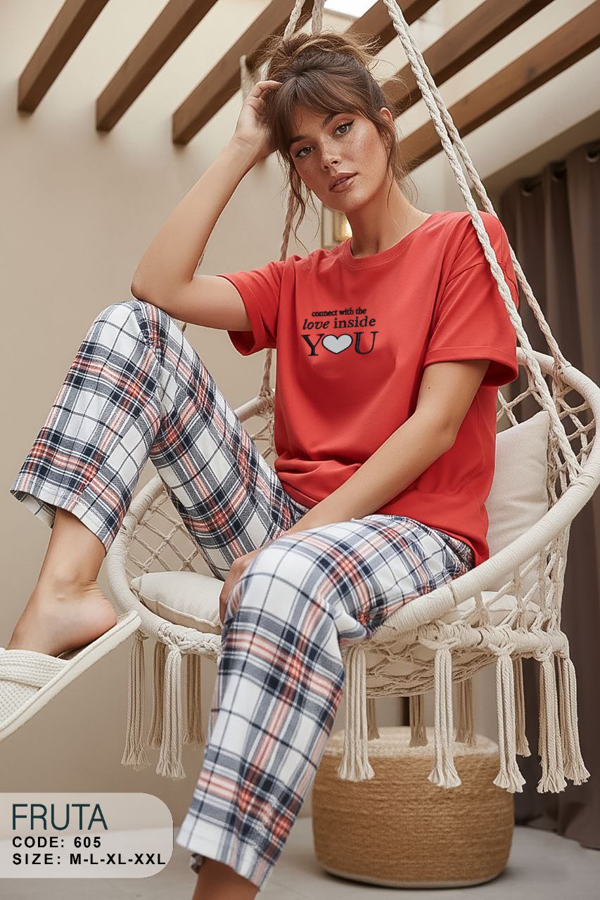 Summer women pajama fruta pant 605-905