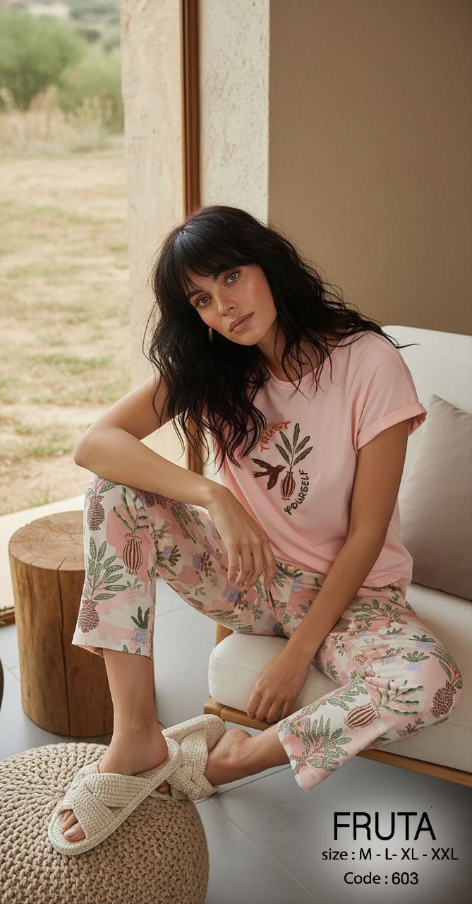 Summer women pajama fruta pant 603