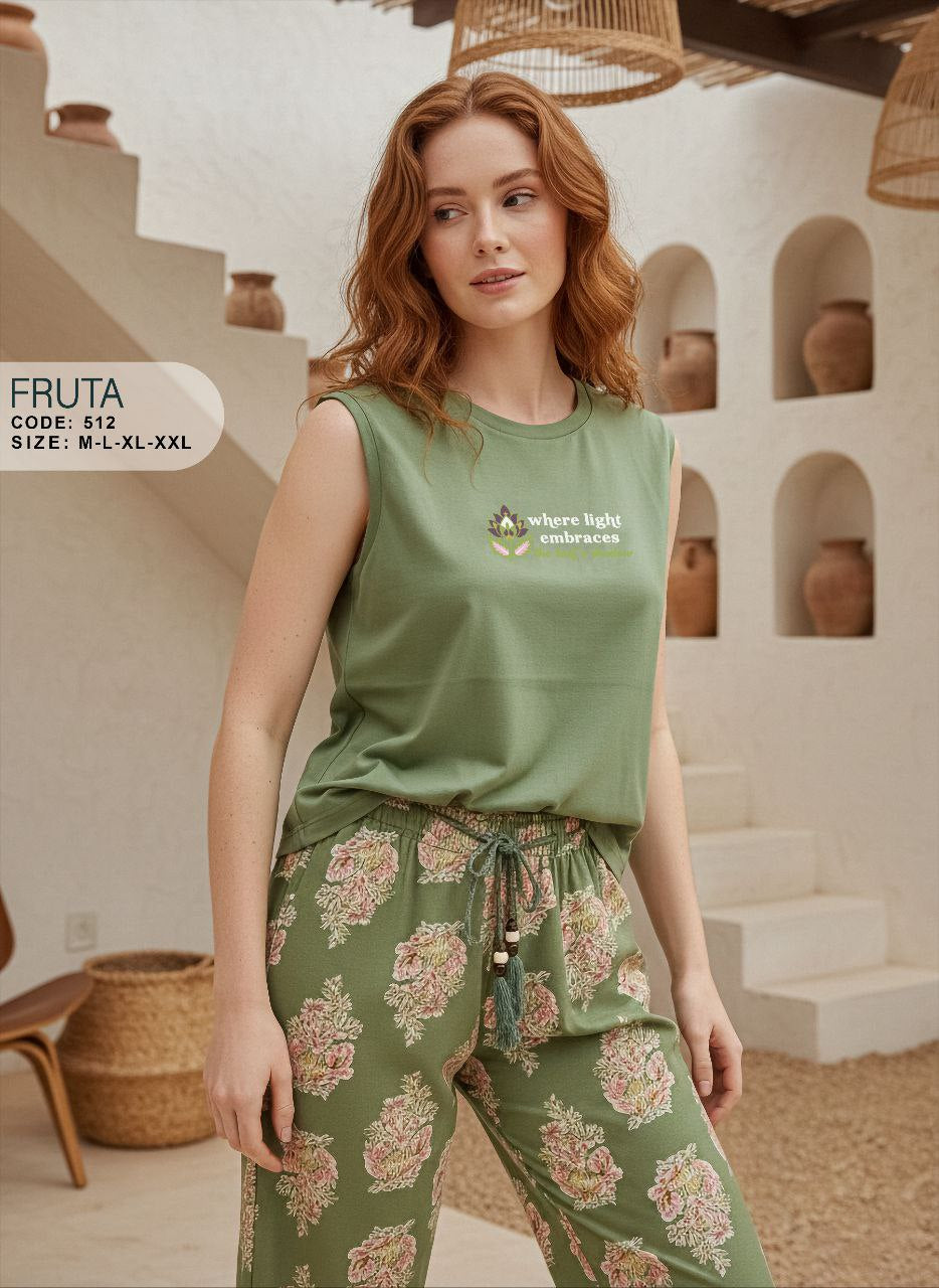 Summer women pajama fruta 512
