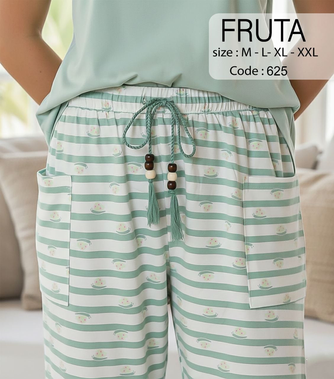 Summer women pajama fruta pant 625
