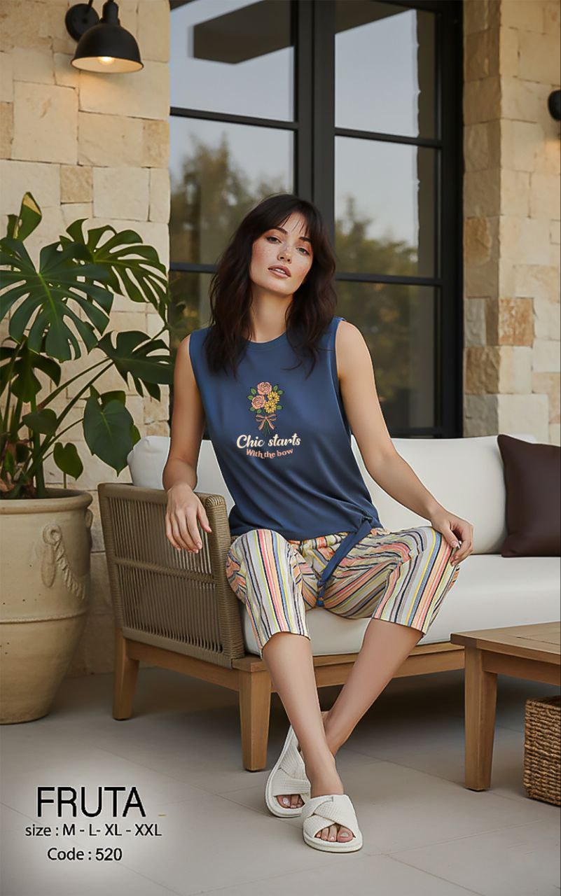 Summer women pajama fruta 520