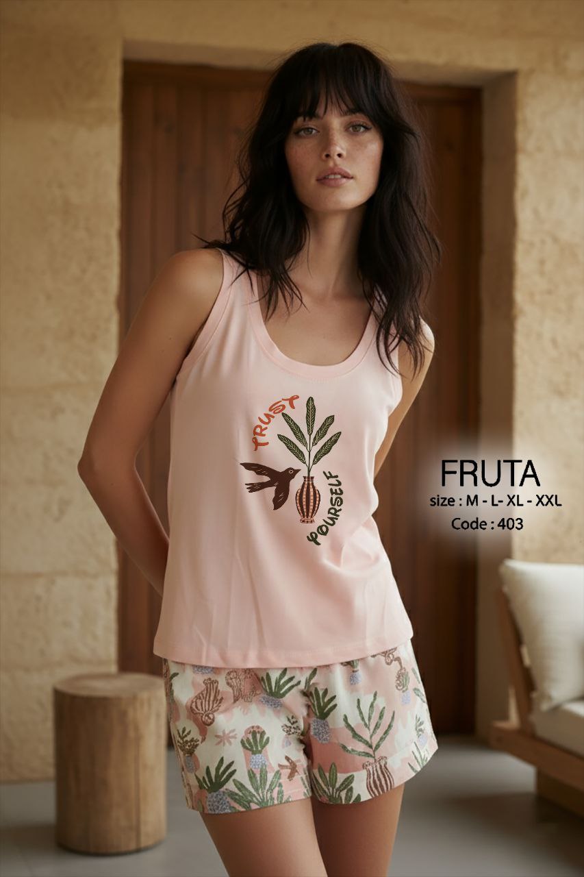 Summer women pajama fruta 403