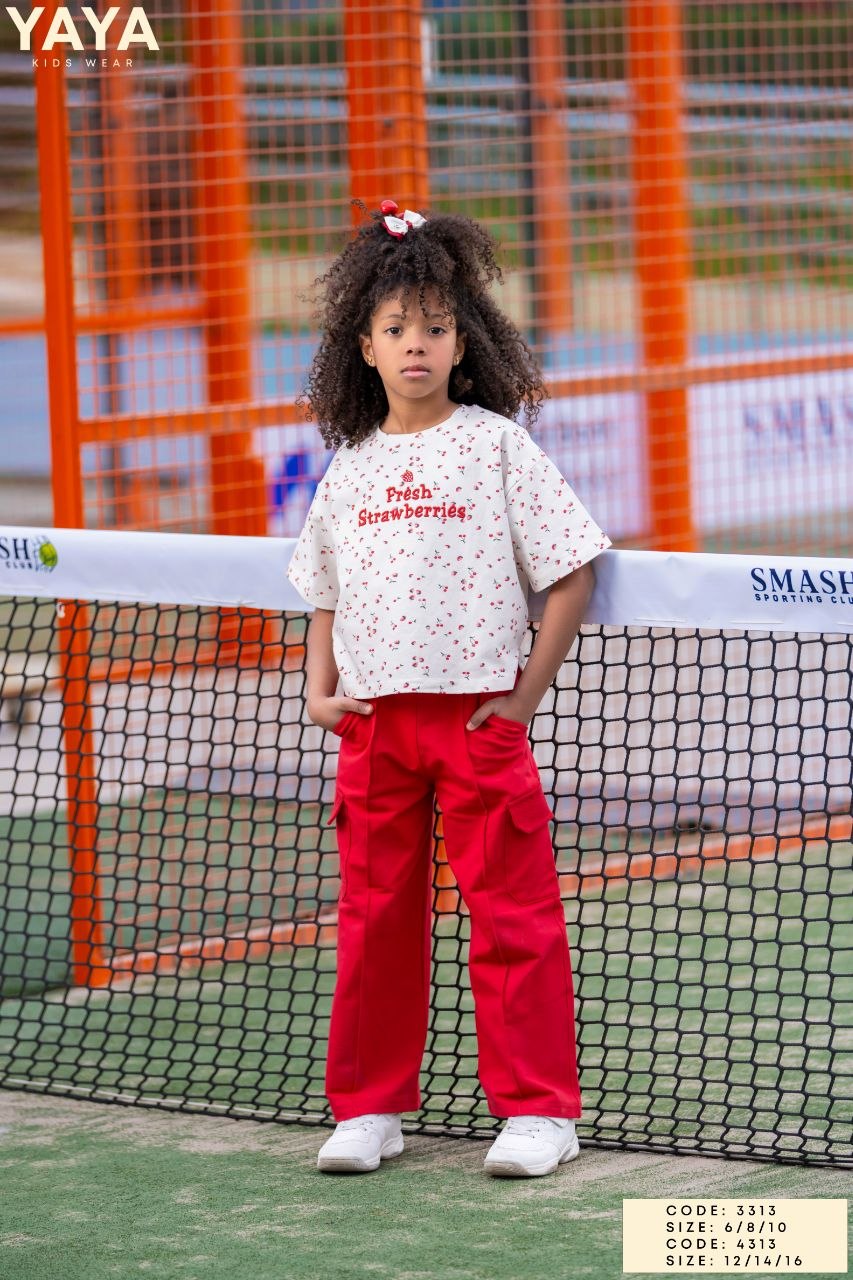 Summer girl pajama yaya 3313-4313