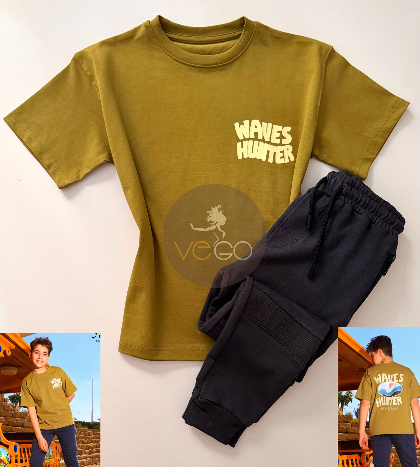 Summer boy pajama يايا