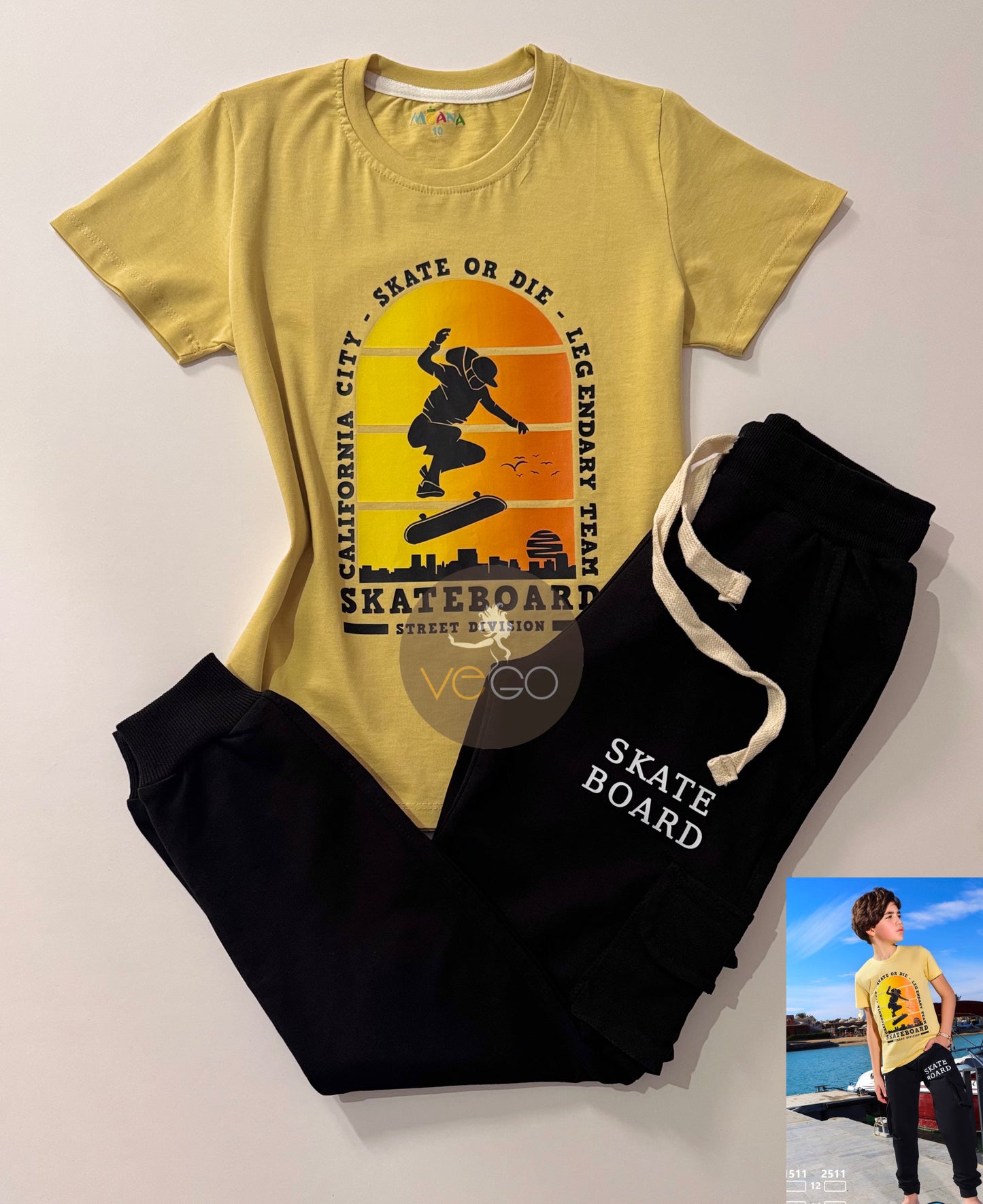 Summer boy pajama موانا