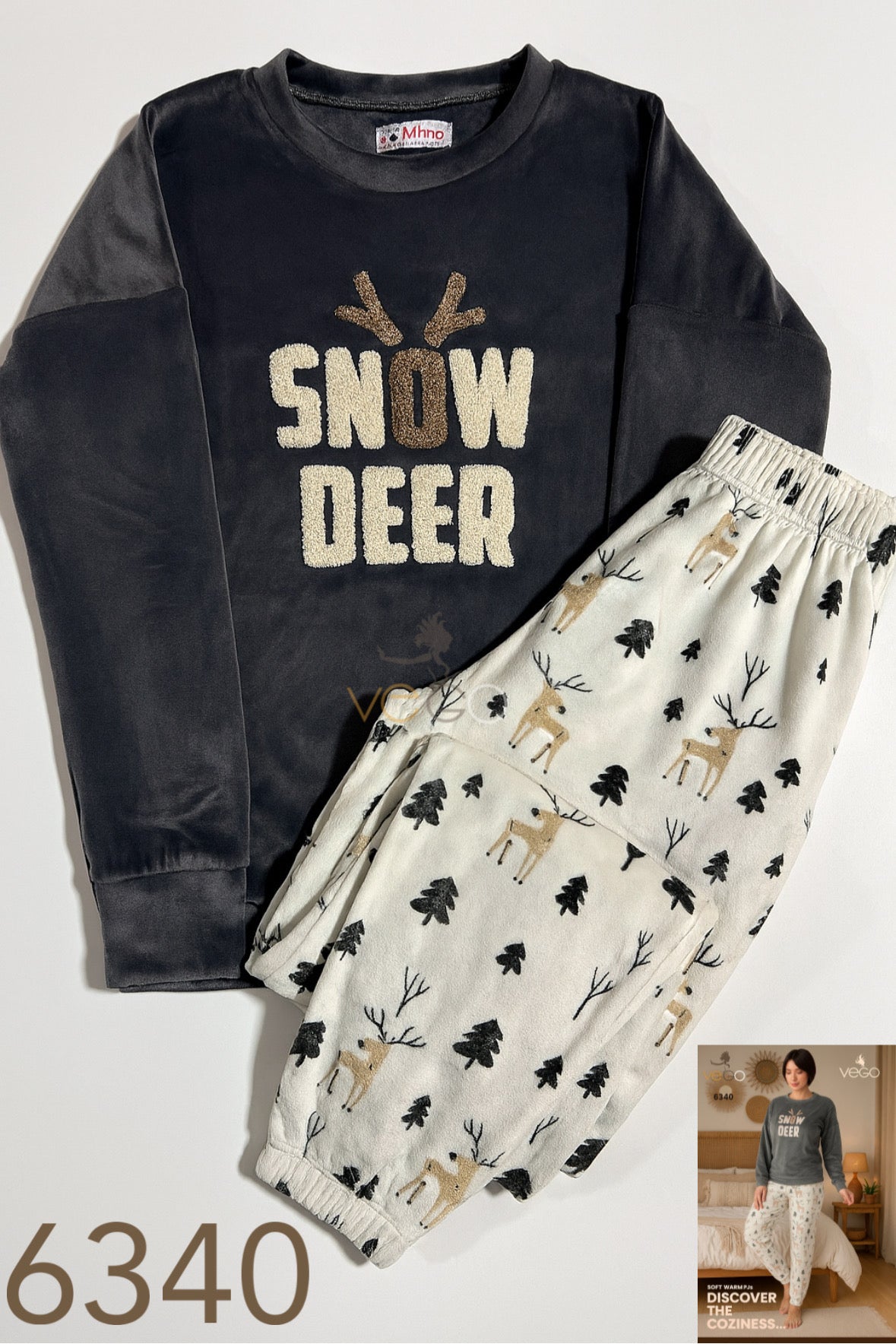Winter women pajama mimo 6340