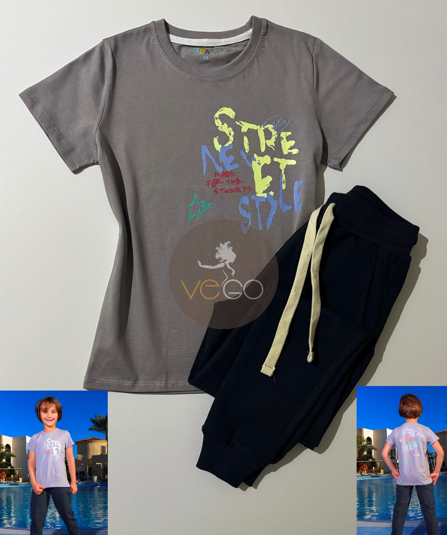 Summer boy pajama موانا