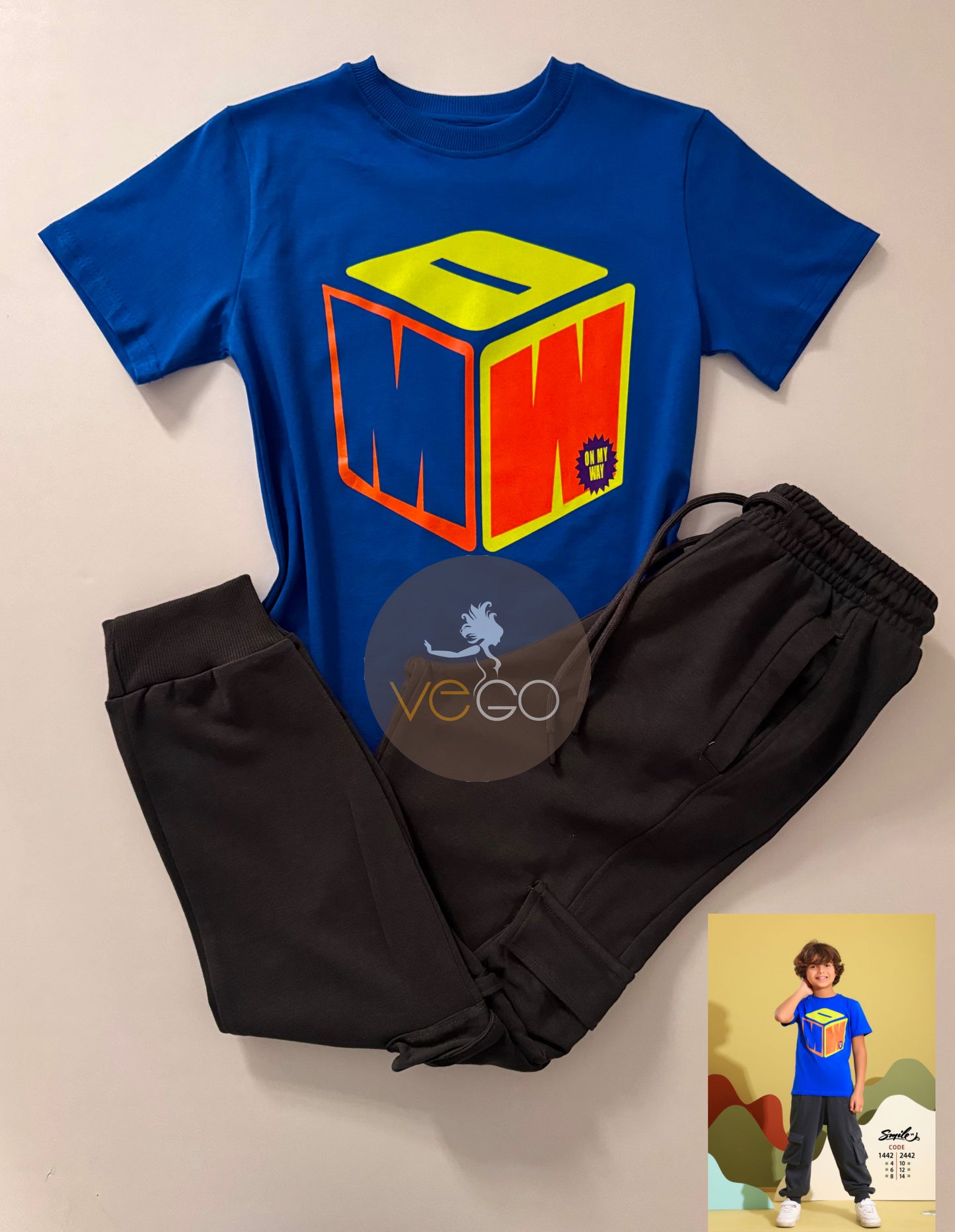 Summer boy pajama سمايل