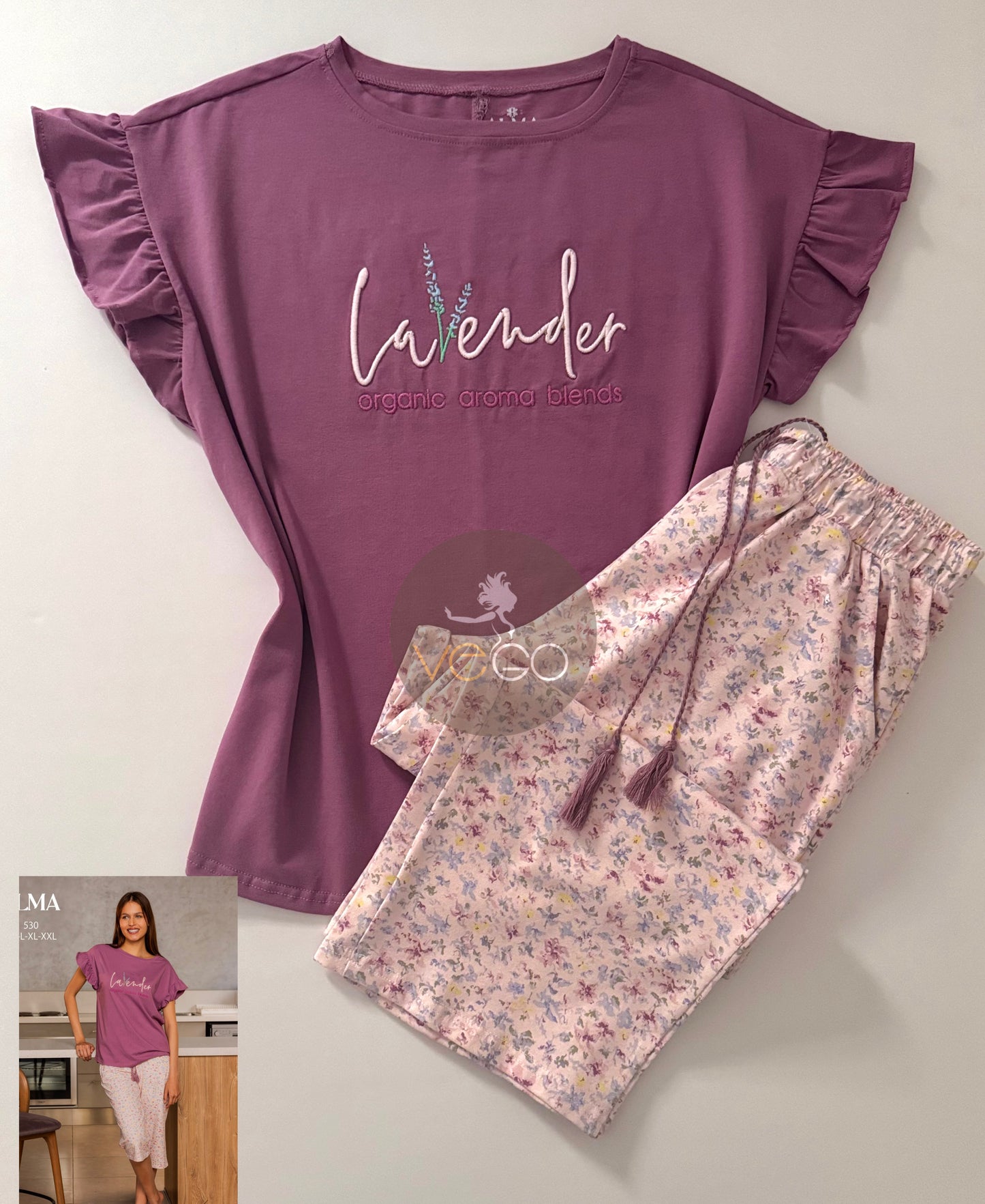Summer women pajama alma permoda
