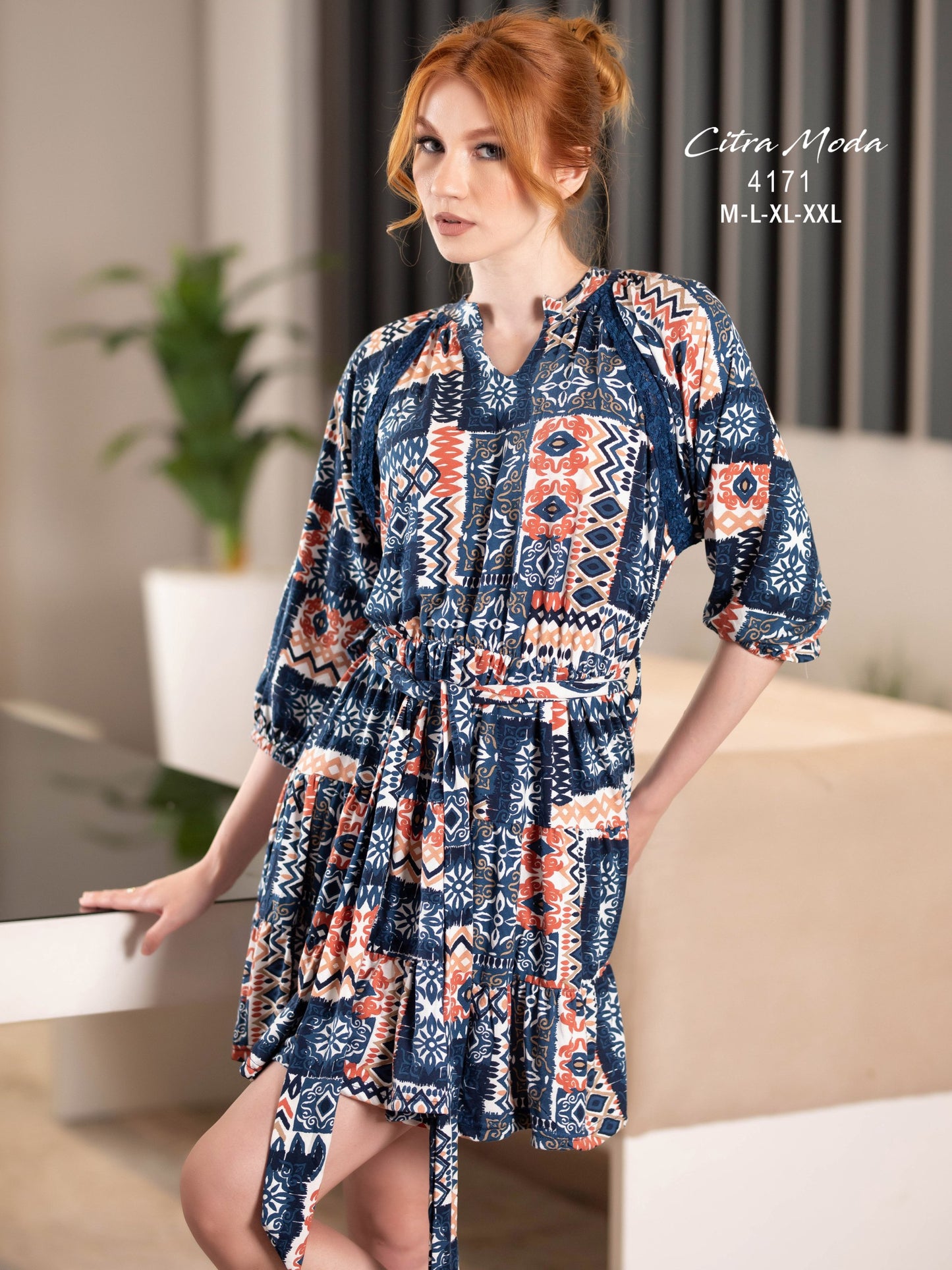 Summer women pajama citra moda dress 4195