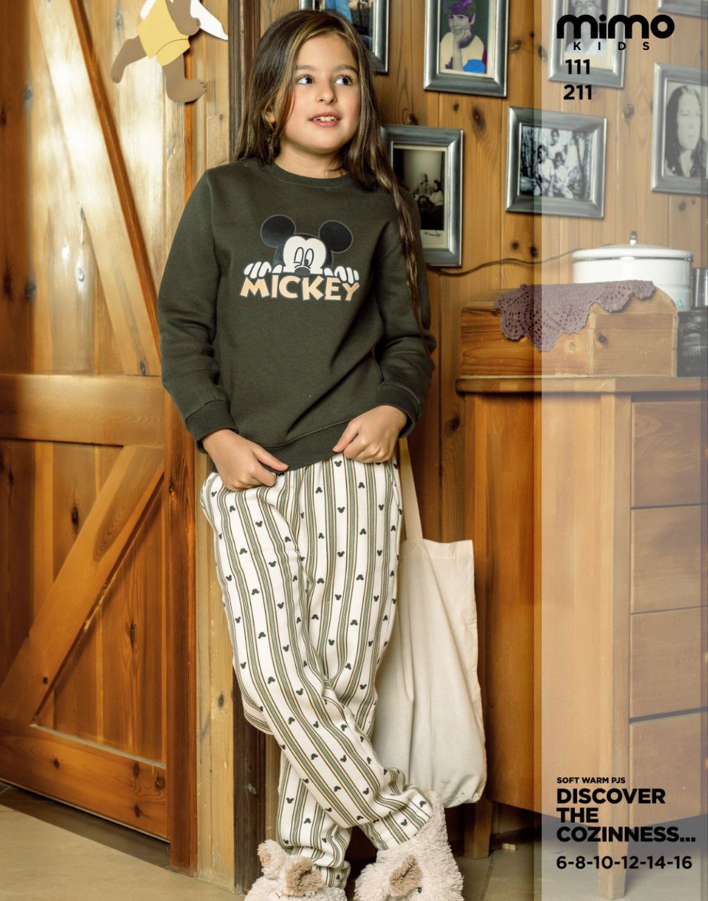Winter girl pajama mimo 111-211