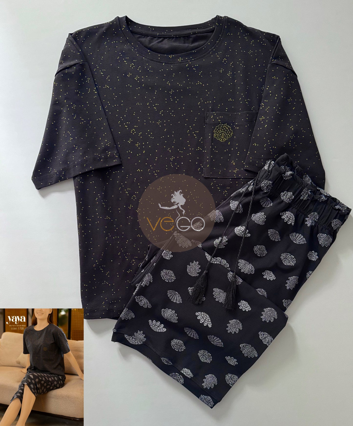 Summer women pajama yaya permoda