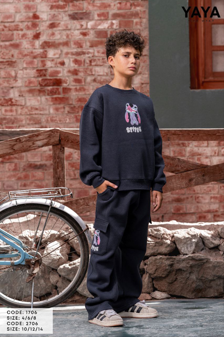 Winter boy pajama yaya 1706-2706