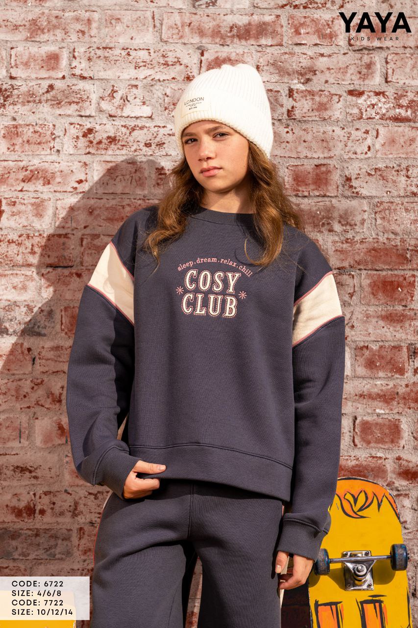 Winter girl pajama yaya 6722-7722