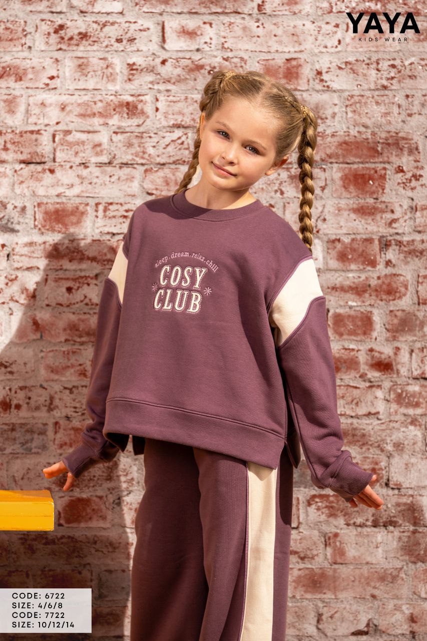 Winter girl pajama yaya 6722-7722