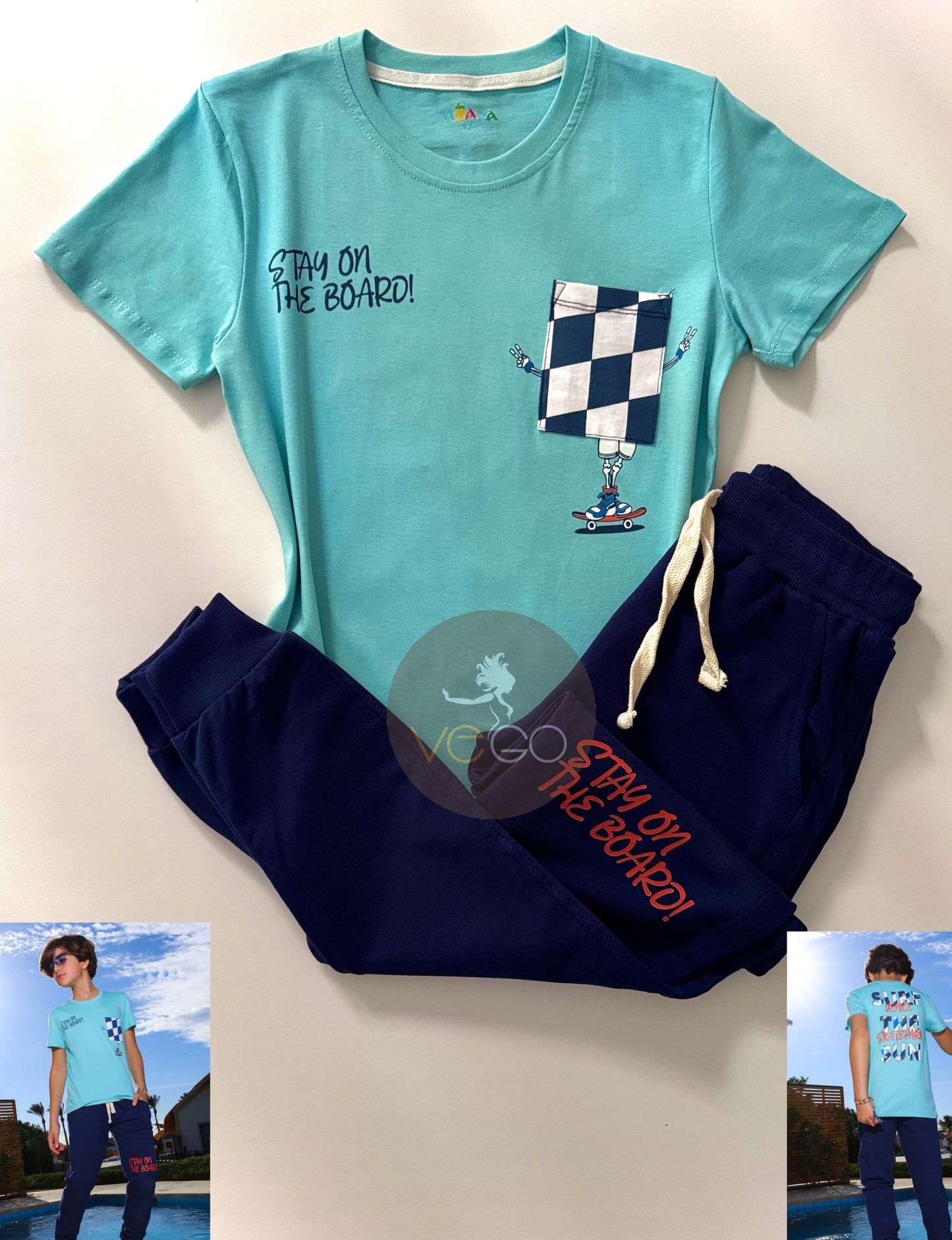 Summer boy pajama موانا