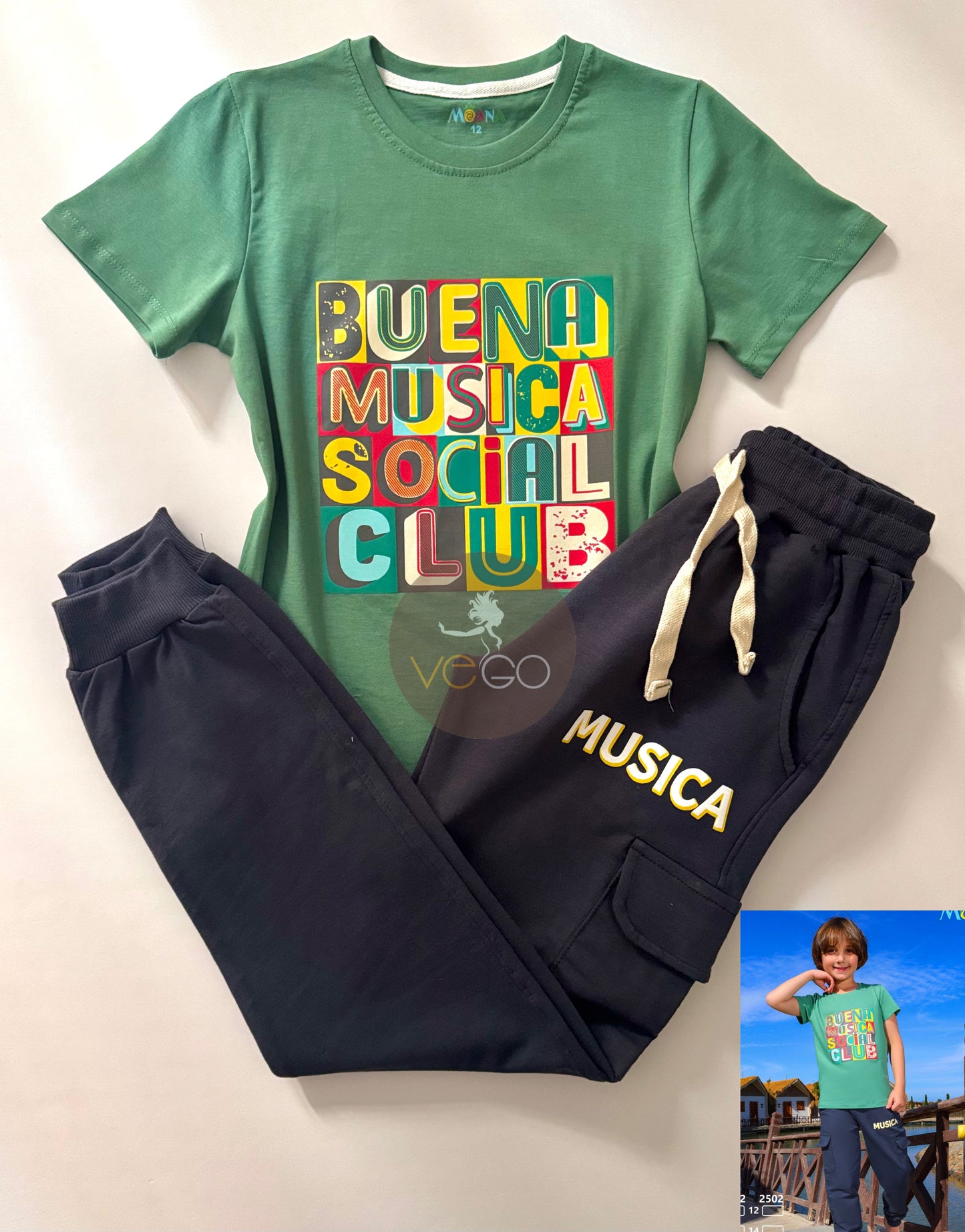 Summer boy pajama موانا
