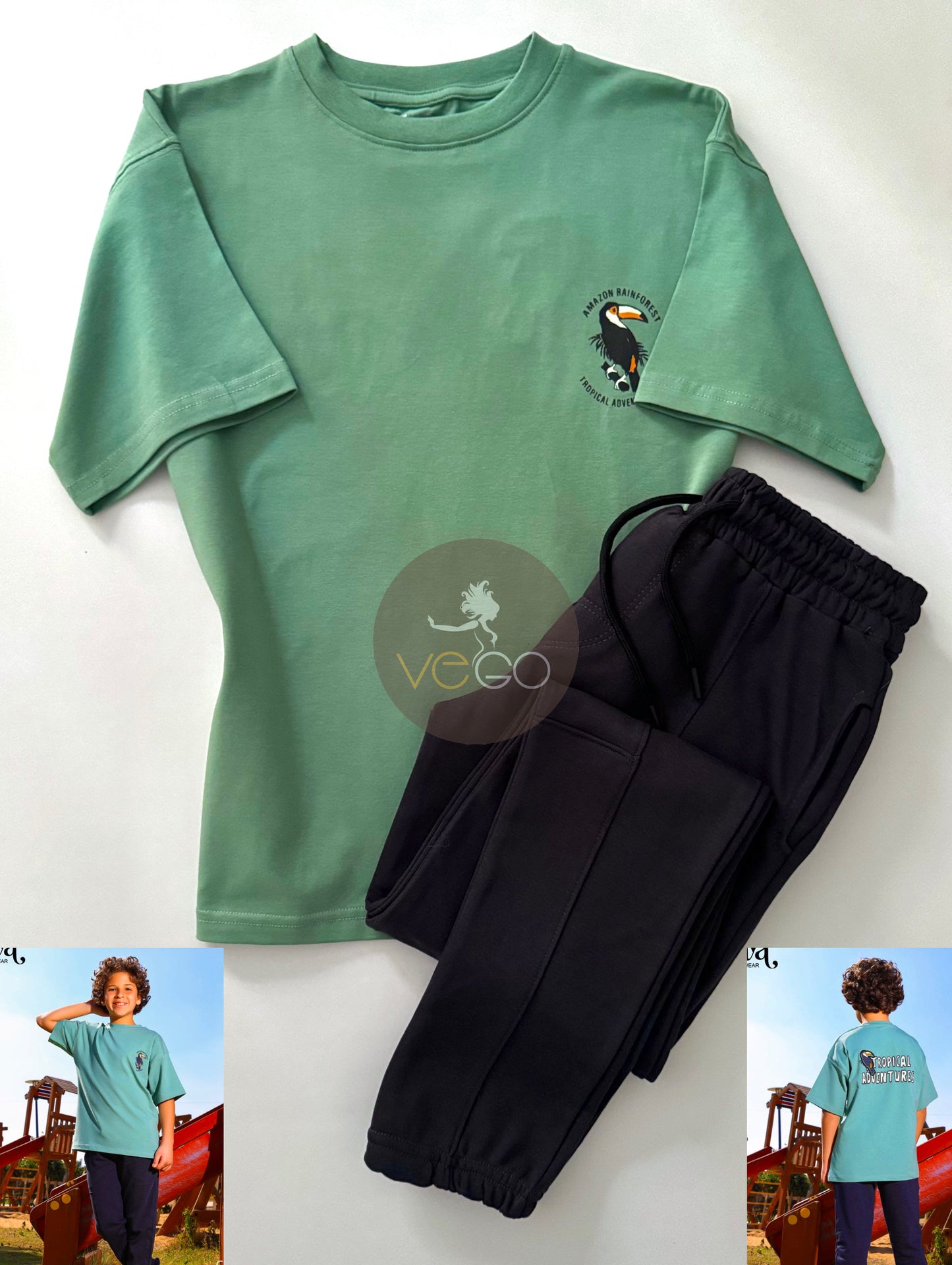 Summer boy pajama يايا