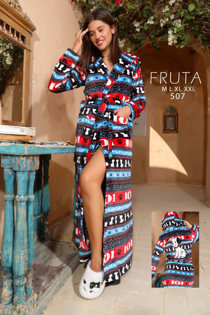 Winter women robe fruta 507