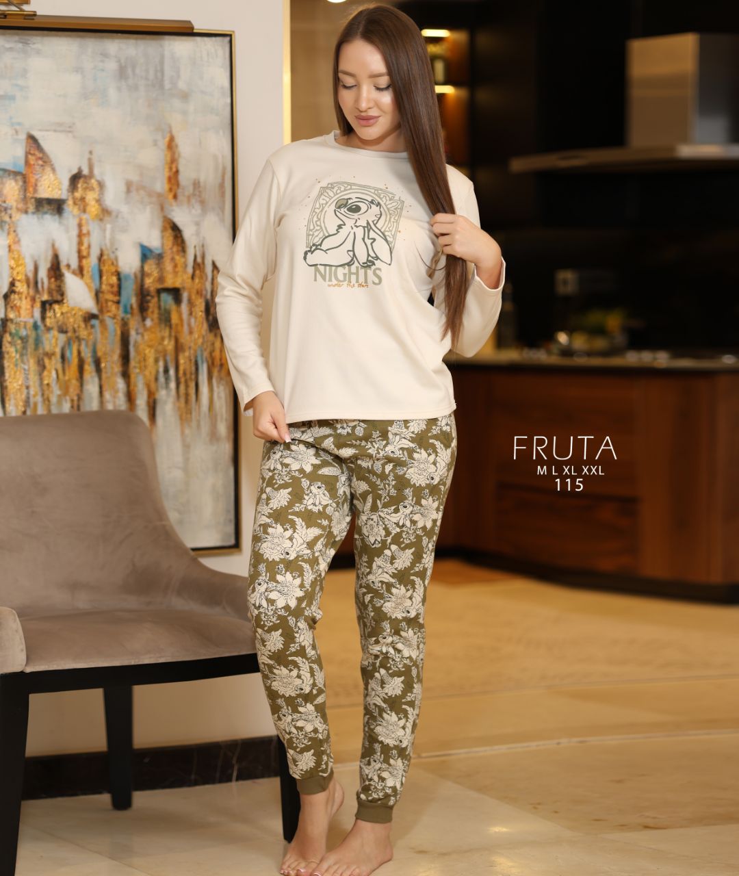 Winter women pajama fruta 115
