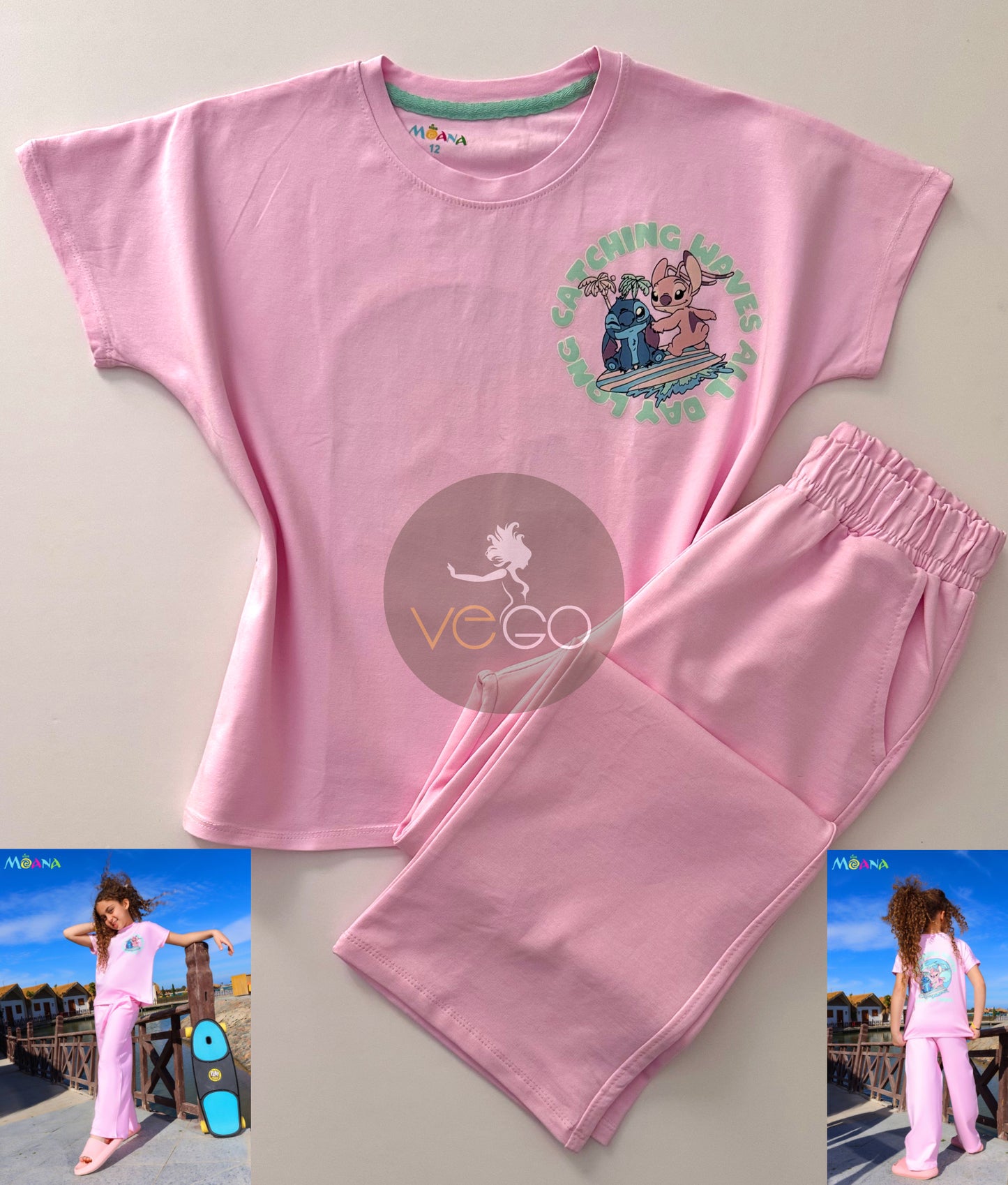 Summer girl pajama موانا