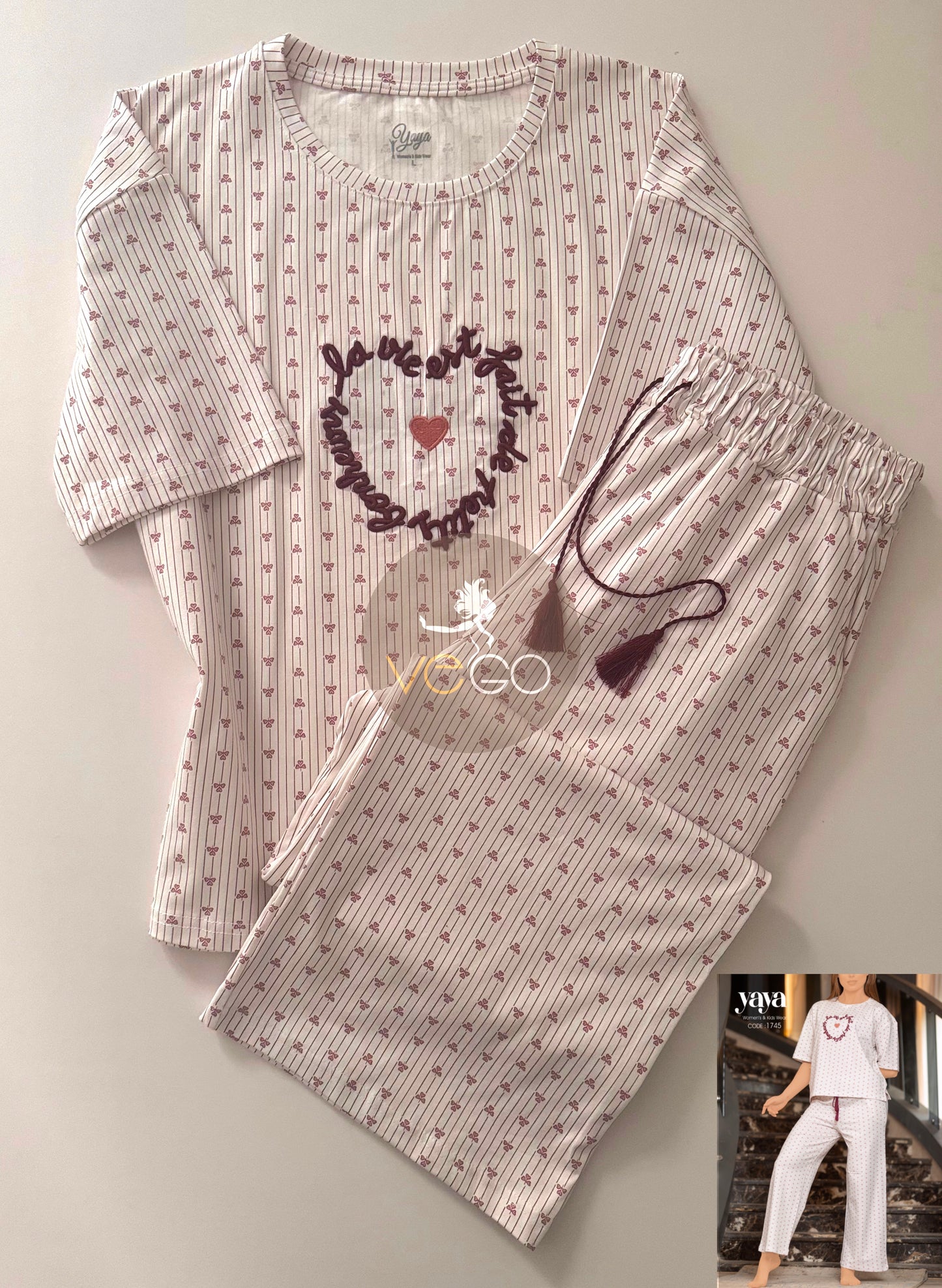 Summer women pajama yaya pant