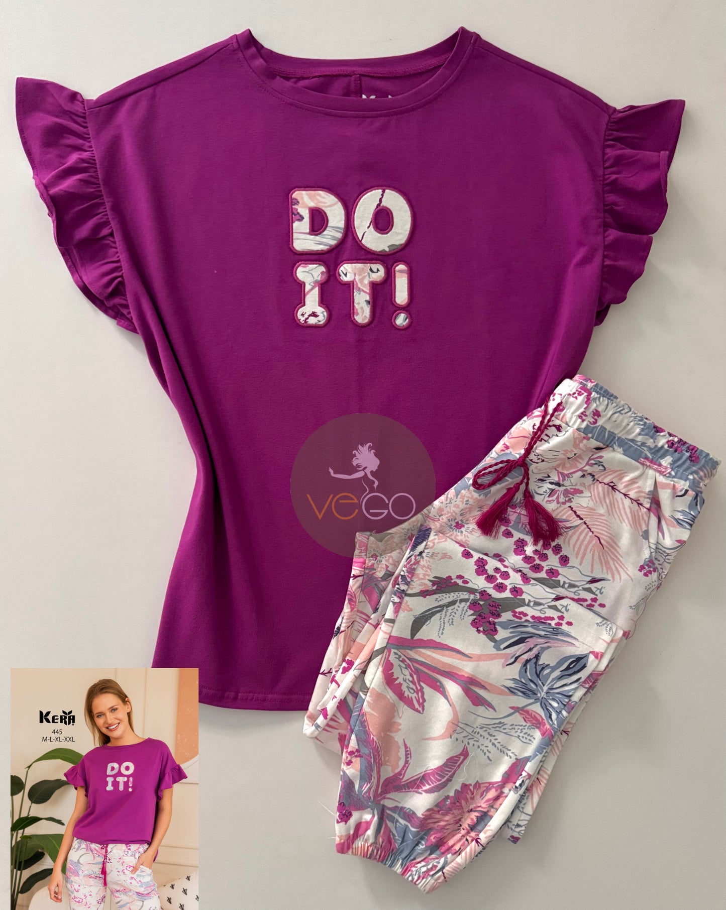 Summer women pajama kera pant