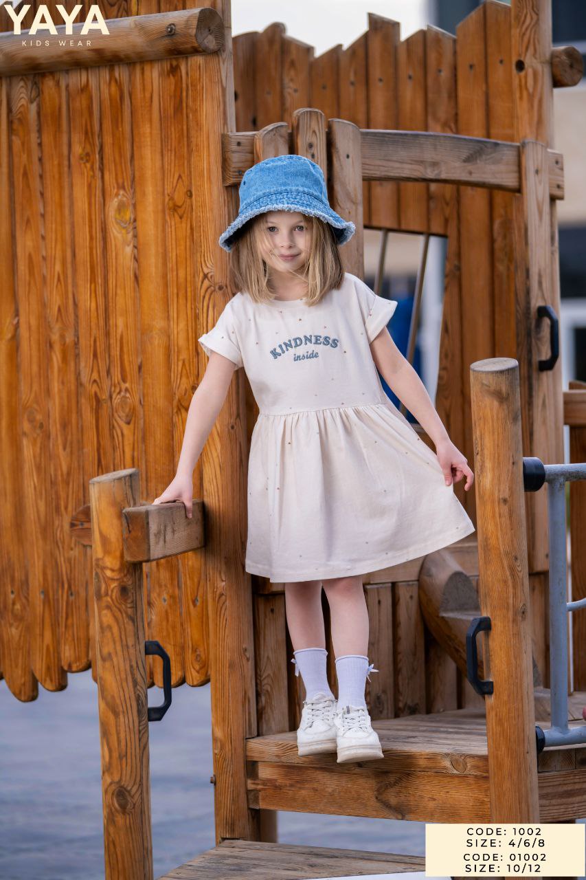 Summer girl dress yaya 1002