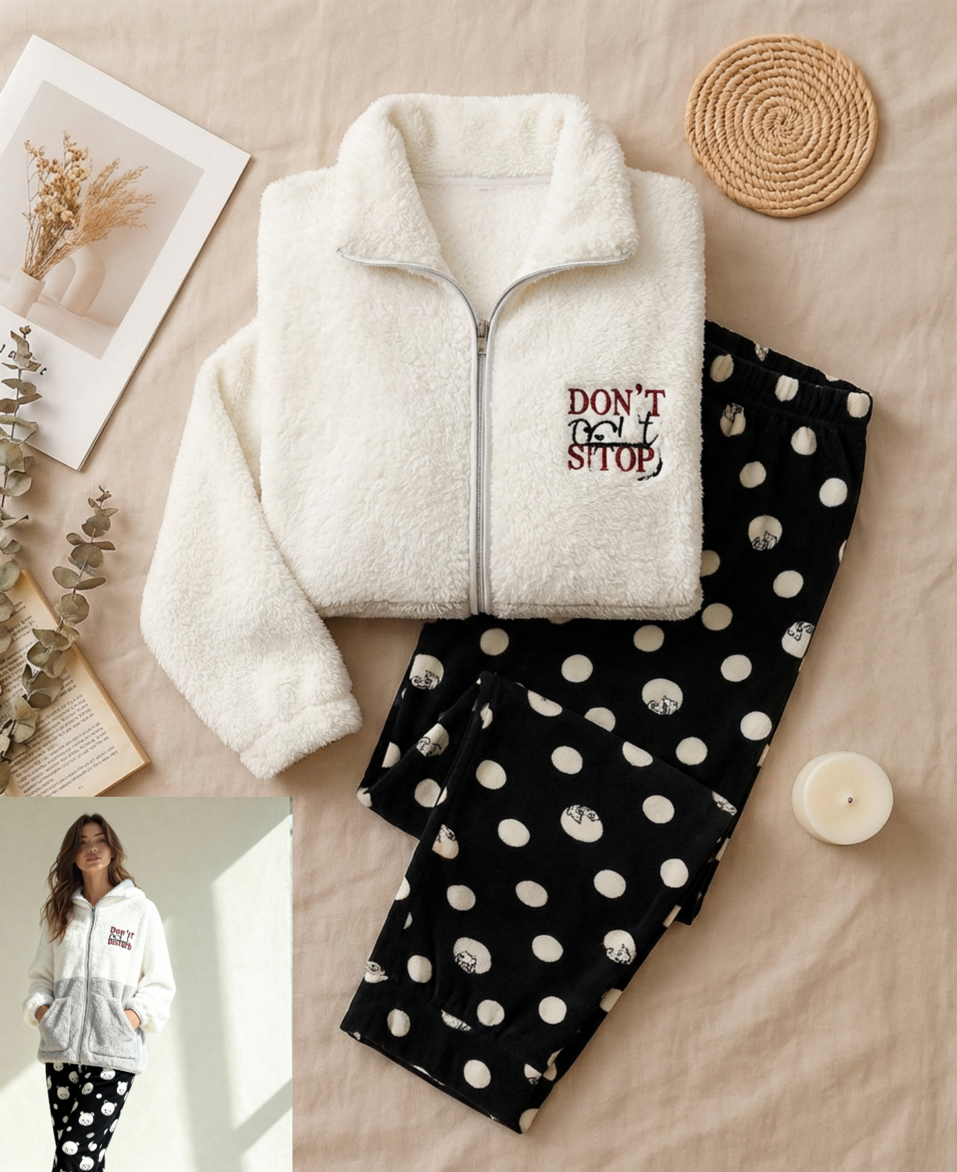 Winter women pajama mimo 6670