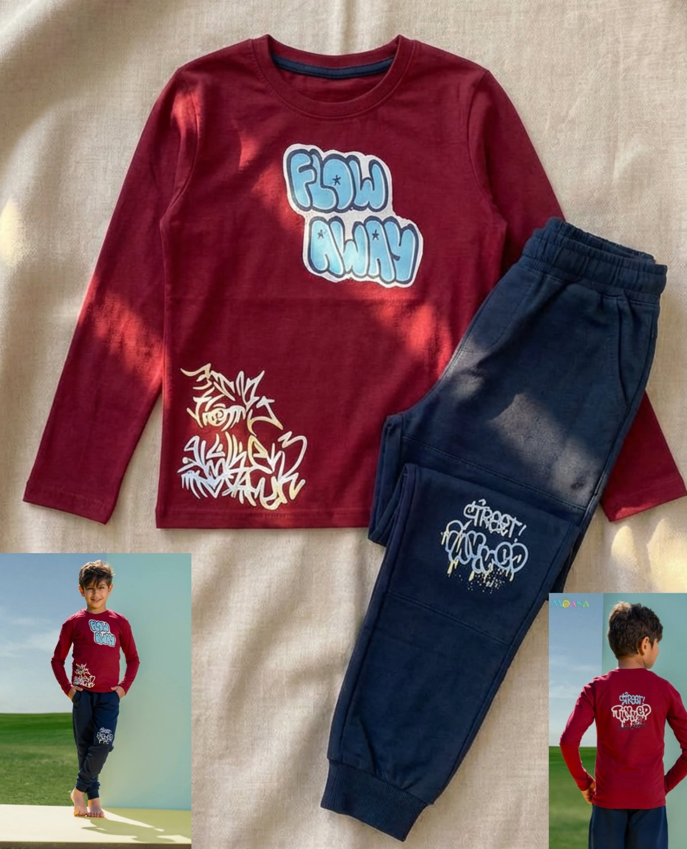 Summer boy pajama moana 1603-2603 long sleeves