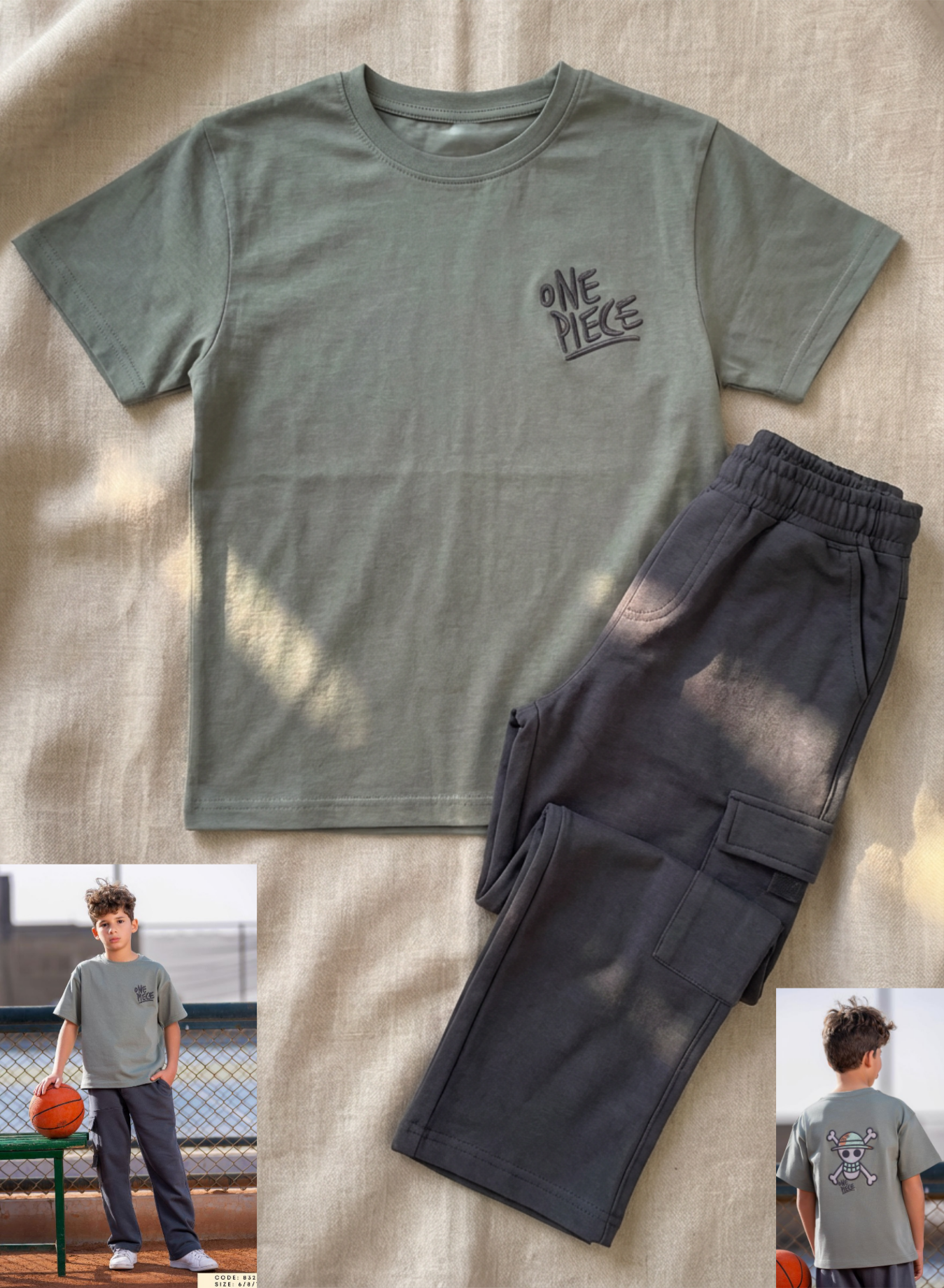 Summer boy pajama yaya 8324-9324