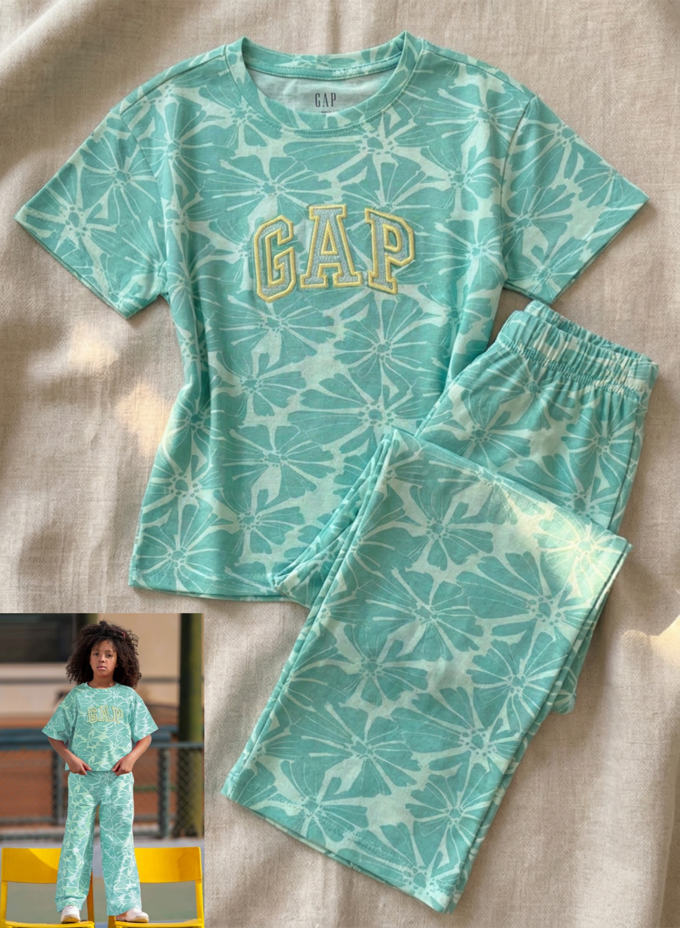 Summer girl pajama yaya 3309-4309
