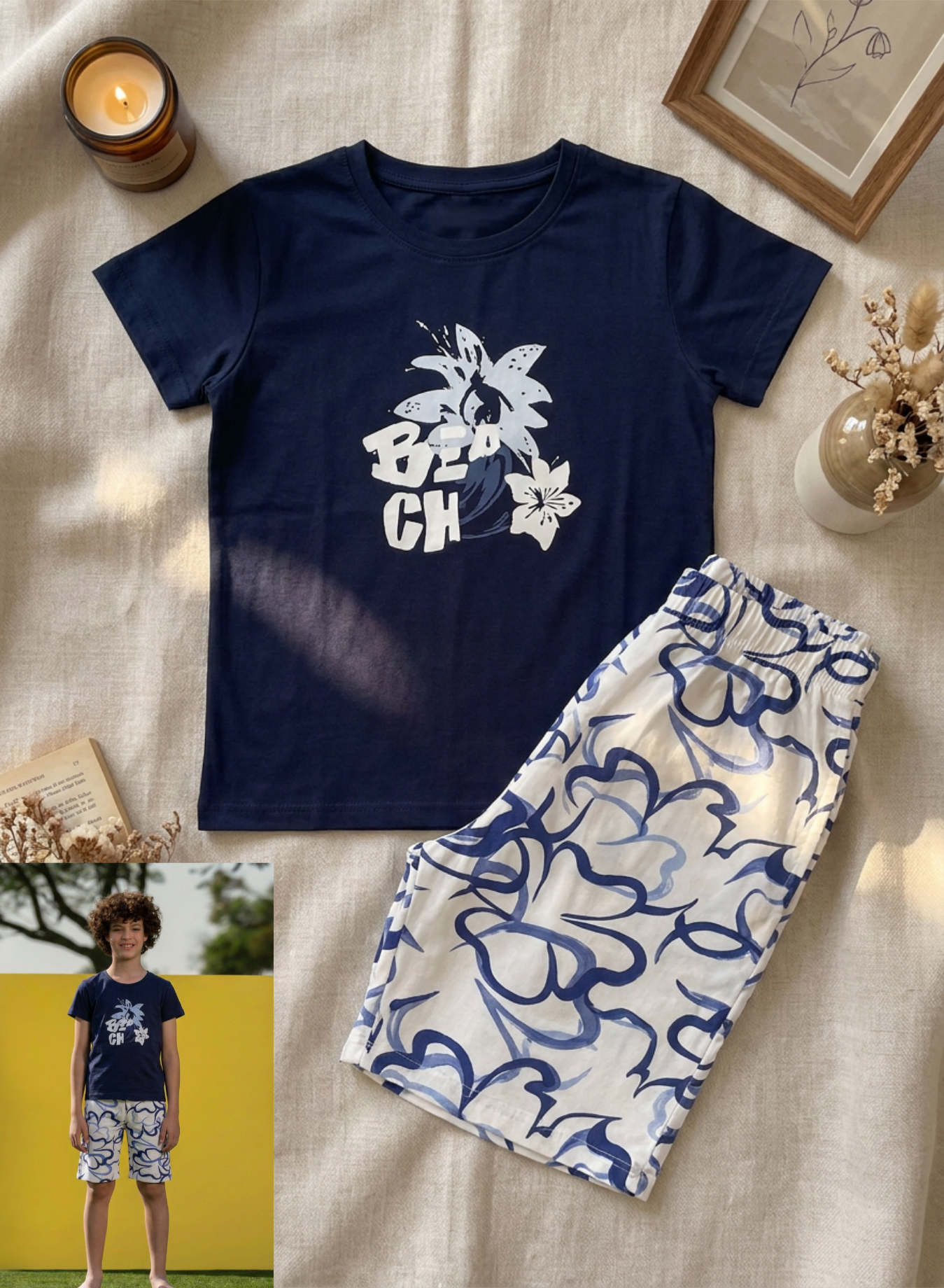 Summer boy pajama moana 1590-2590