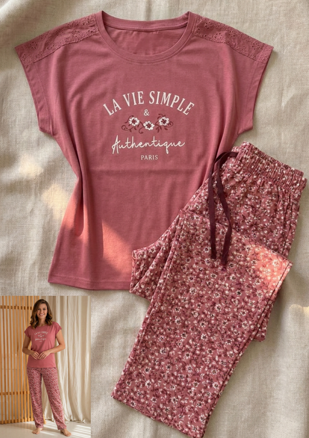 Summer women pajama mimo 5950