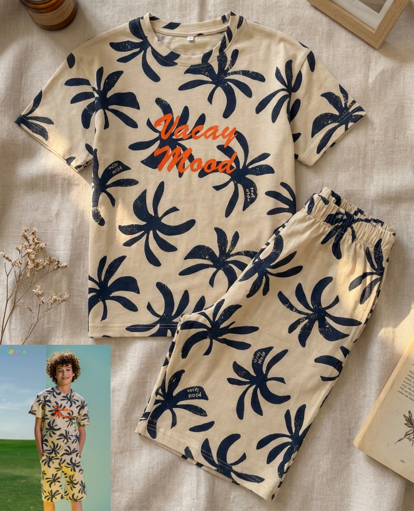 Summer boy pajama moana 1584-2584