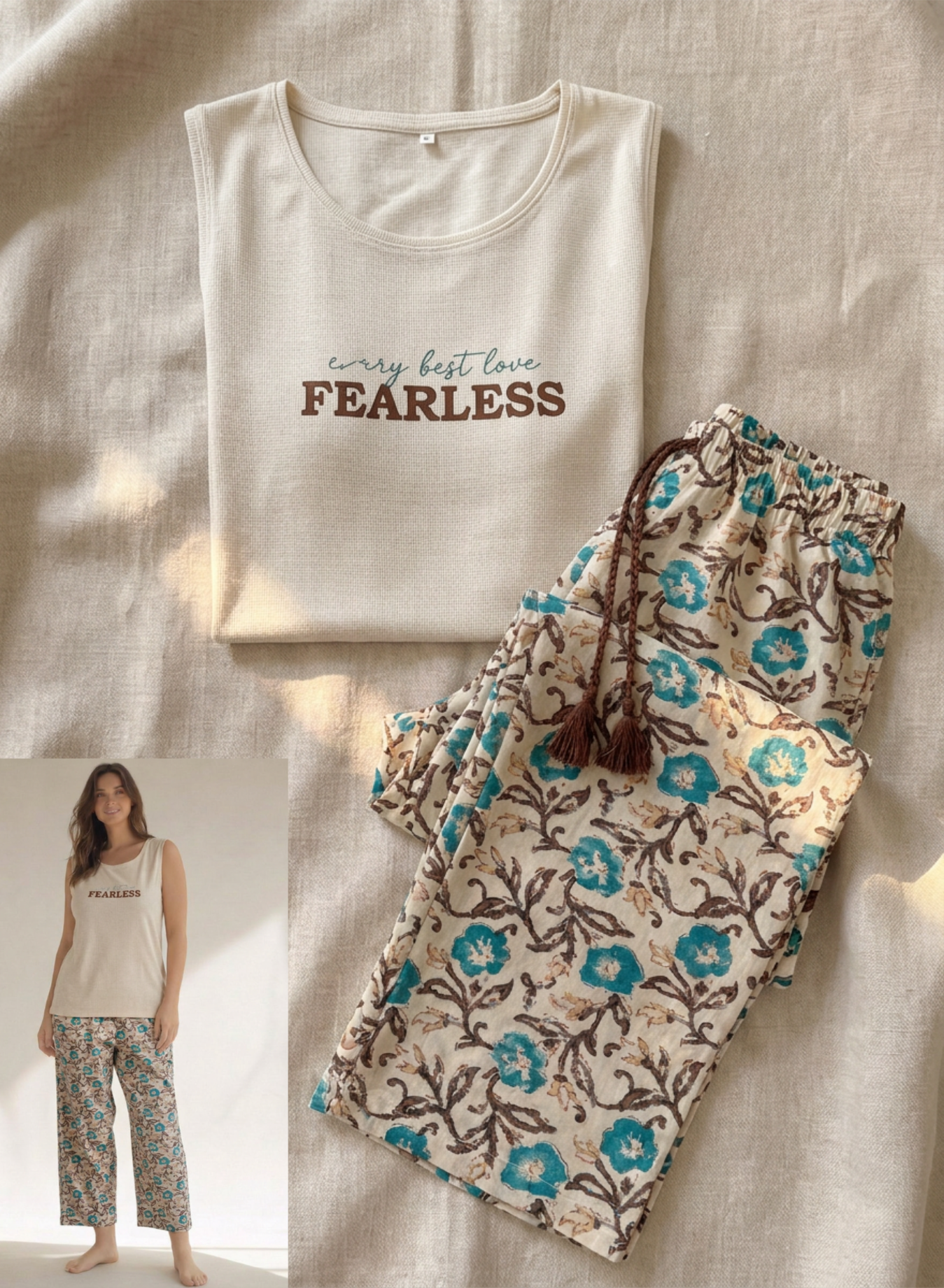 Summer women pajama mimo long permoda 2032