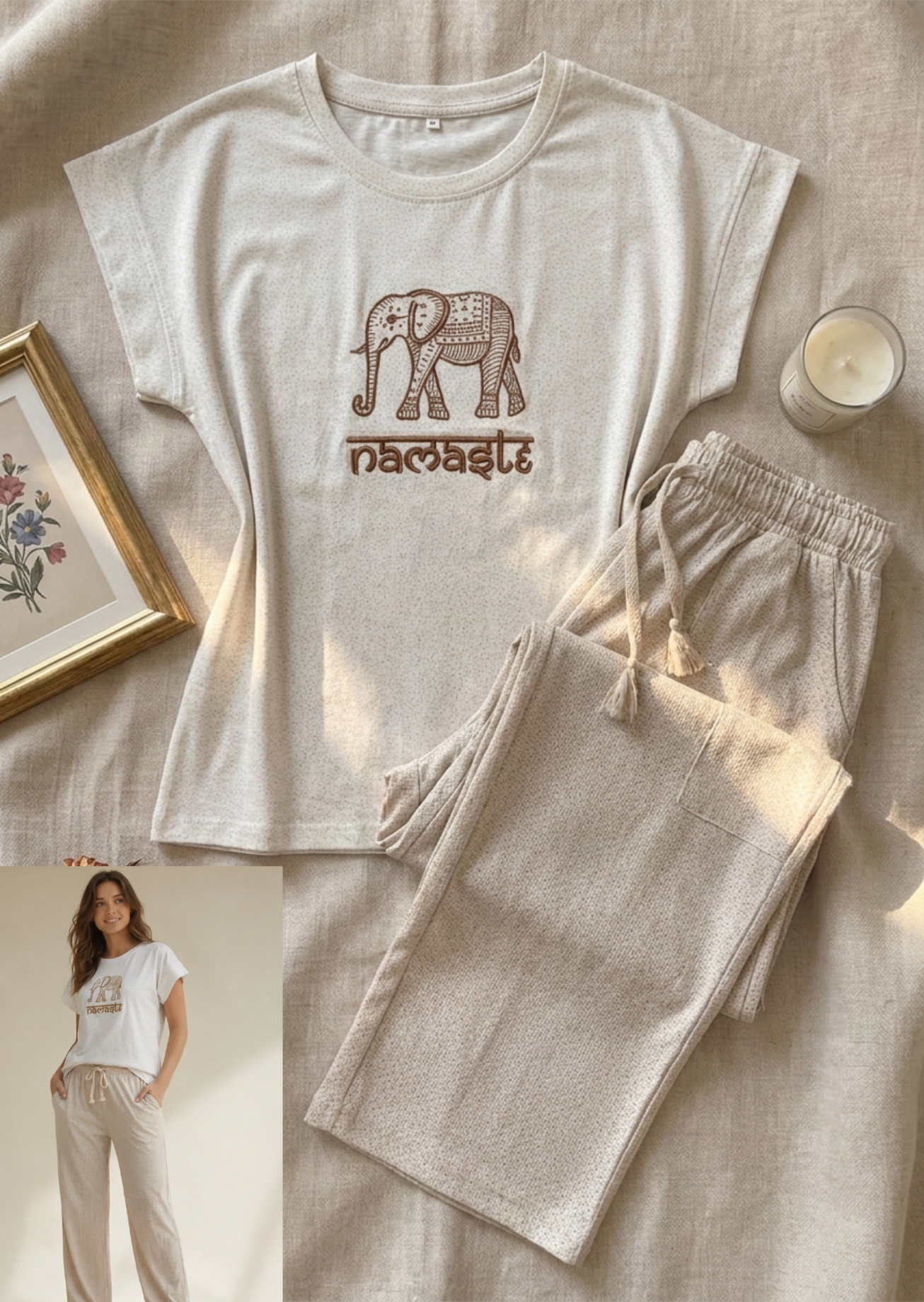 Summer women pajama yaya pant 1560