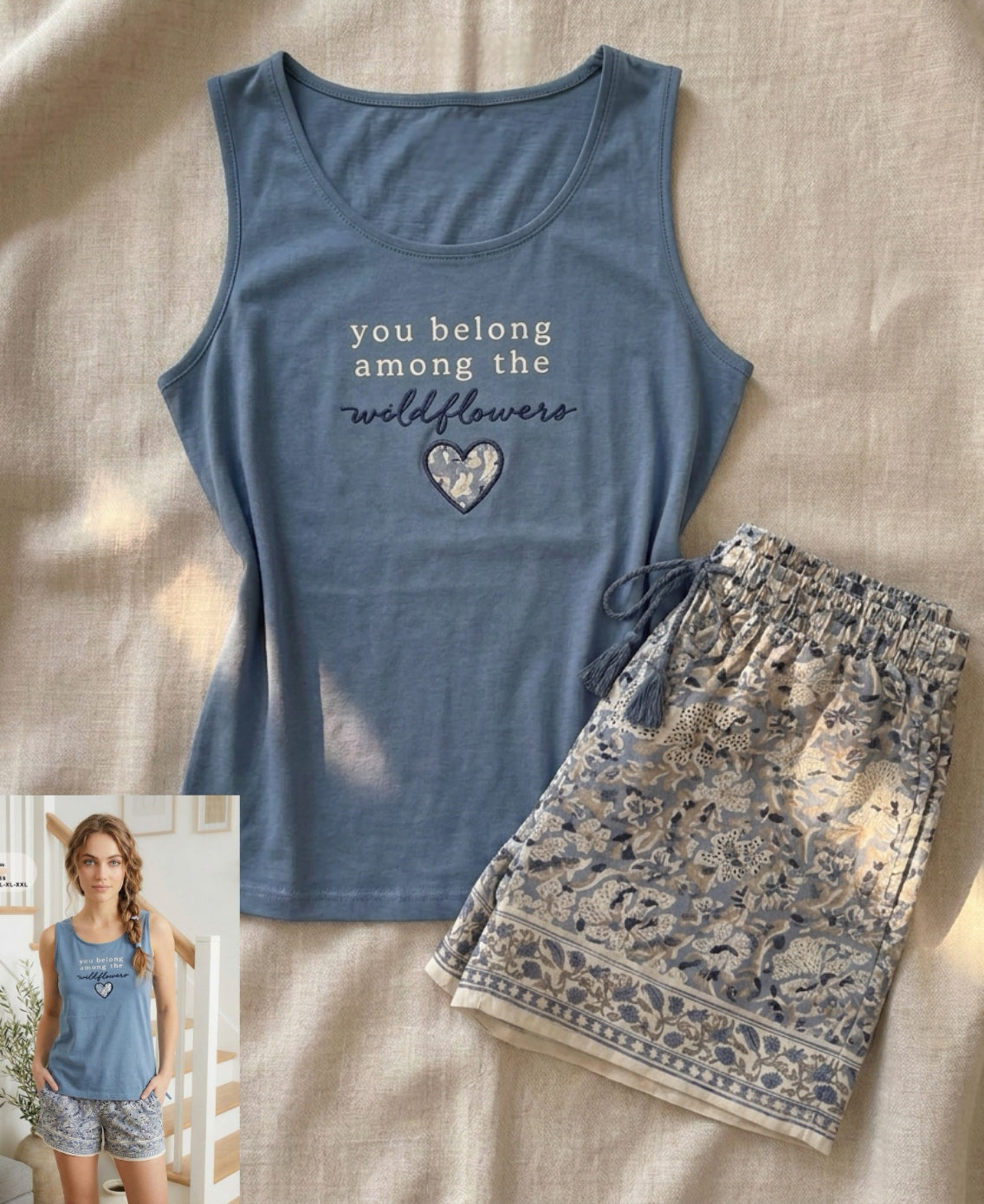 Summer women pajama lapoma 0755